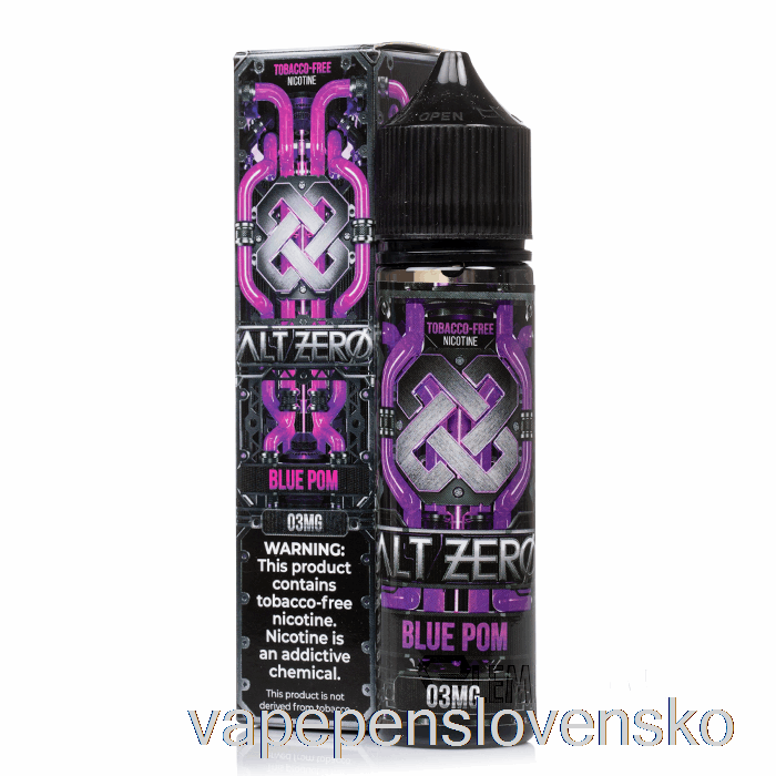 Modrý Pom - Alt Zero - 60ml 0mg Vape Bez Nikotinu
